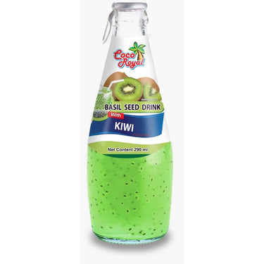 COCO-ROYAL-Basil Seed Drink-Kiwi Flavour-290ml